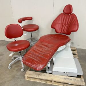 Adec 511 Dental Dentistry Ergonomic Exam & Treatment Chair w/ Dr and Asst Stools