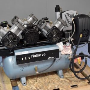Air Techniques AirStar 70 Dental Oil-Free Air Compressor Unit- SKU: 106313