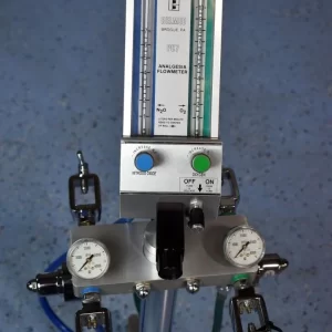 Belmed PC7 Model 5000 Dental Nitrous Flowmeter REFURBISHED w/ 1 YEAR WARRANTY-SKU: 101564